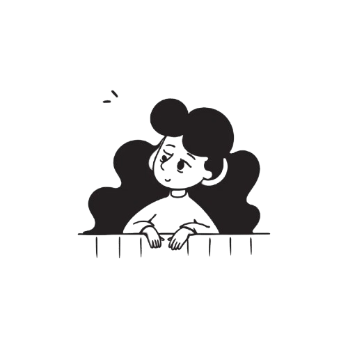 Notion-style illustration