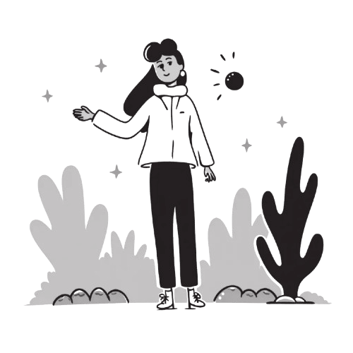 AI-Powered Notion-style illustration